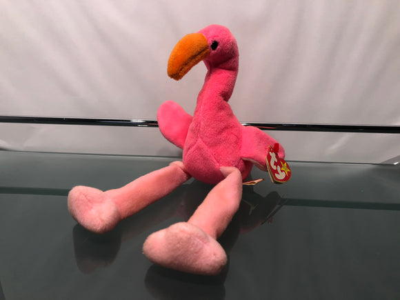 Pinky The Flamingo - TY Beanie Baby