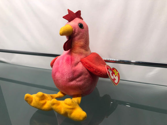 Strut The Rooster - TY Beanie Baby
