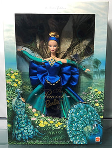 Peacock Barbie - Birds of Beauty by Mattel First in Series