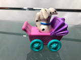 101 Dalmatians Puppy in Baby Carriage - Disney McDonald's Happy Meal Toy #100