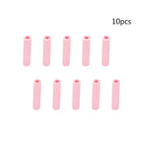 Straw Sleeve - Reusable Silicone for Standard 6mm Stainless Steel Straw 10Pcs
