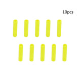 Straw Sleeve - Reusable Silicone for Standard 6mm Stainless Steel Straw 10Pcs