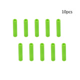 Straw Sleeve - Reusable Silicone for Standard 6mm Stainless Steel Straw 10Pcs